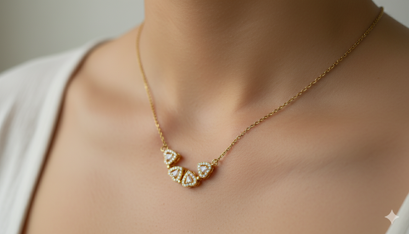 Magnet Flower Pendant