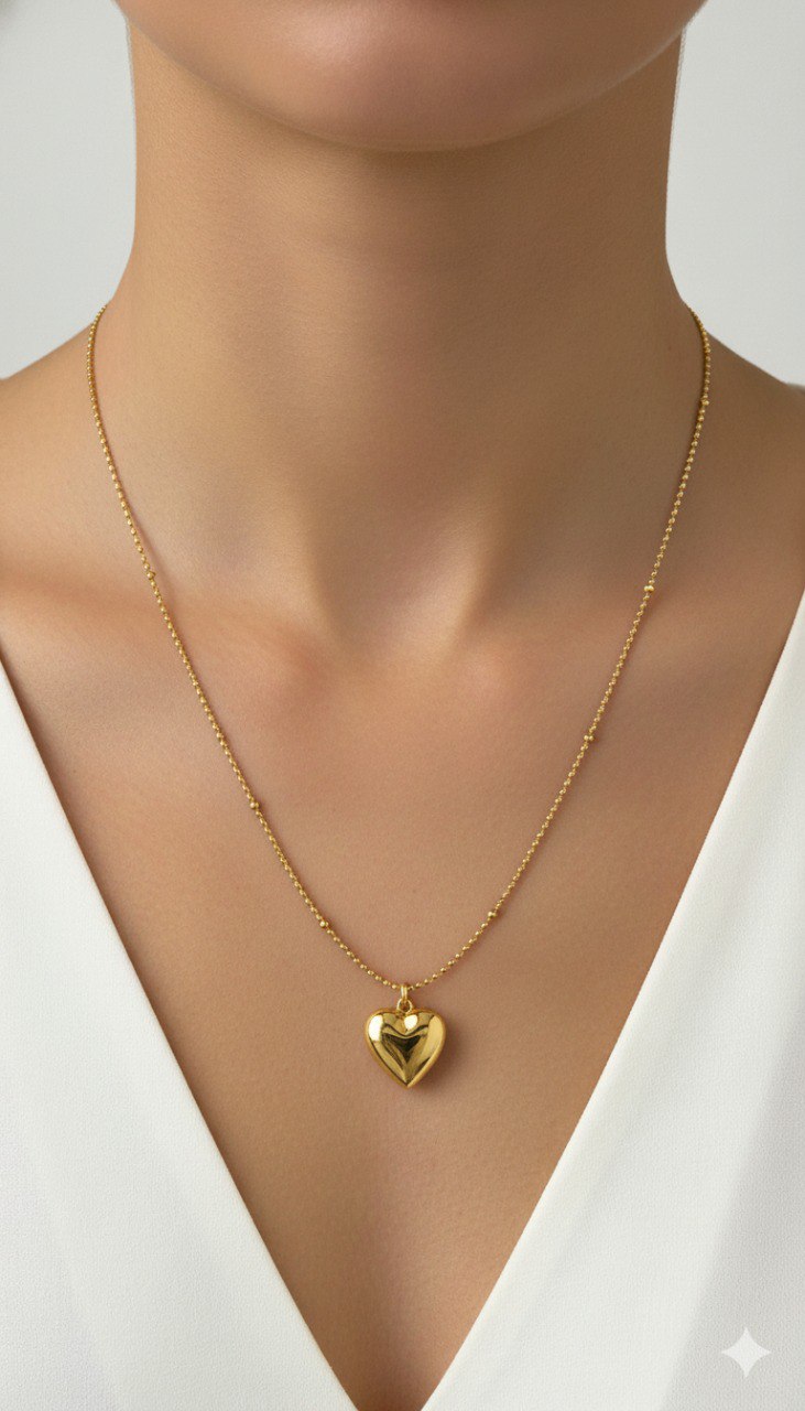 Bold Heart Pendant