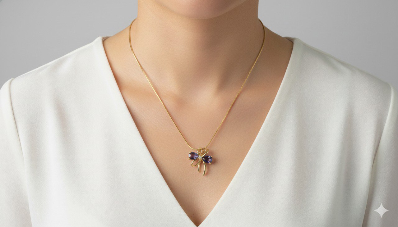 Amethyst Crystal Pendant