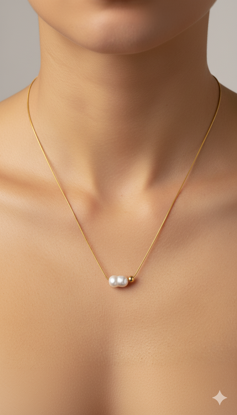 Pearl Loop Pendant
