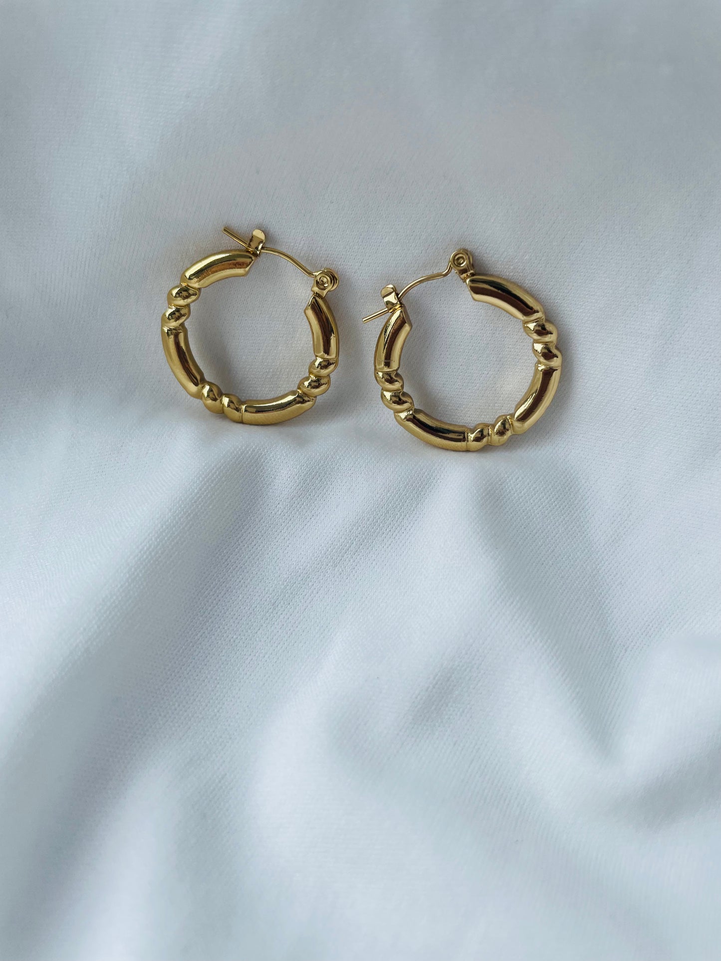 Circle of Charm Hoops