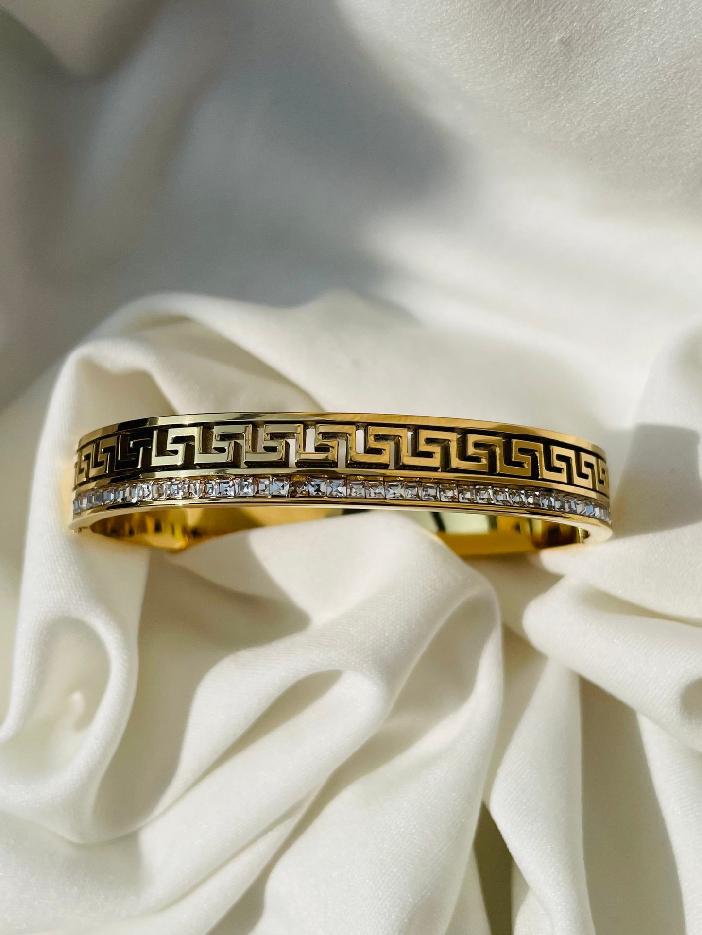 Golden Lockdown Bracelet