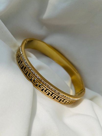 Golden Lockdown Bracelet