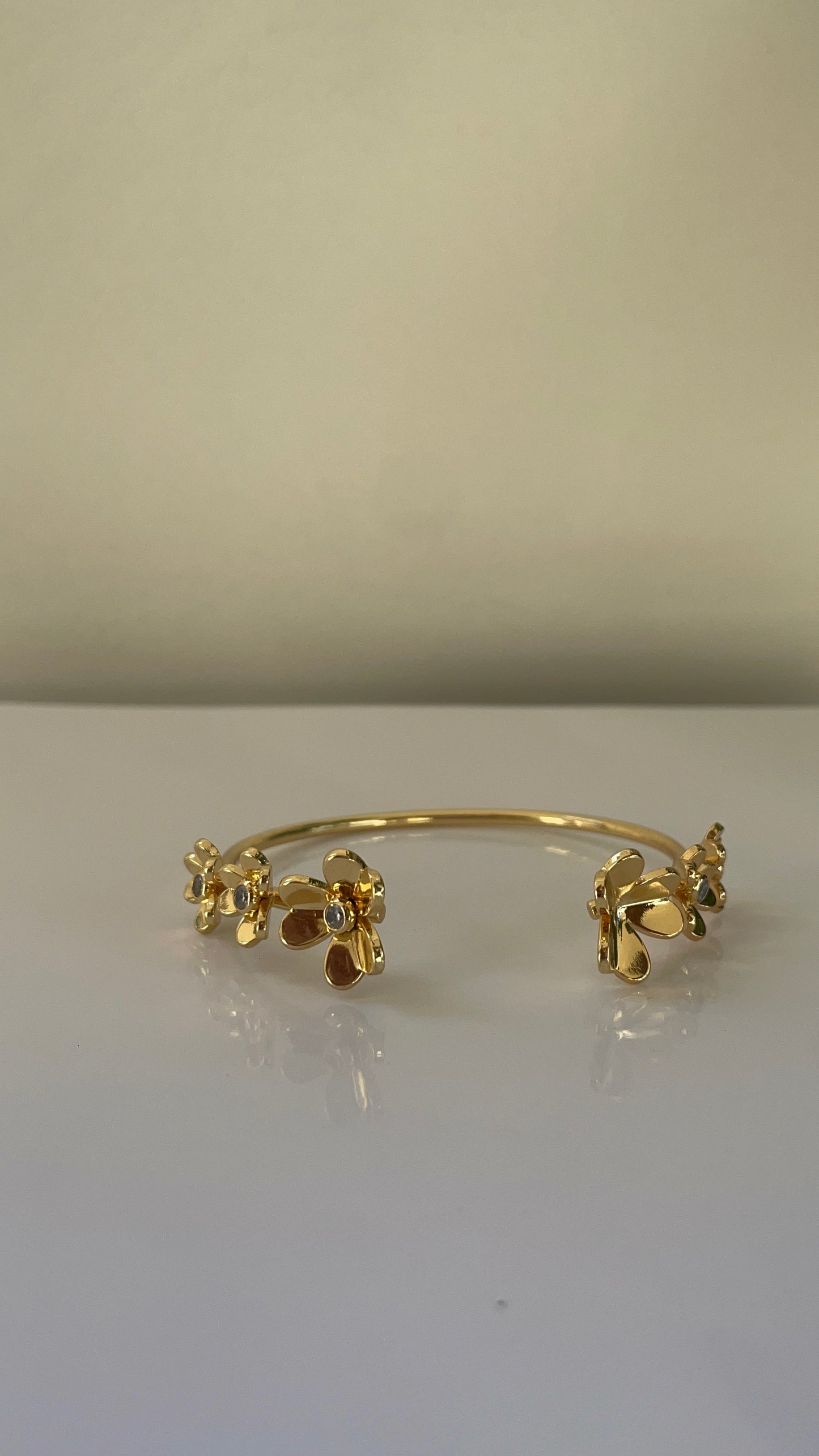 Gold Petal Cuff
