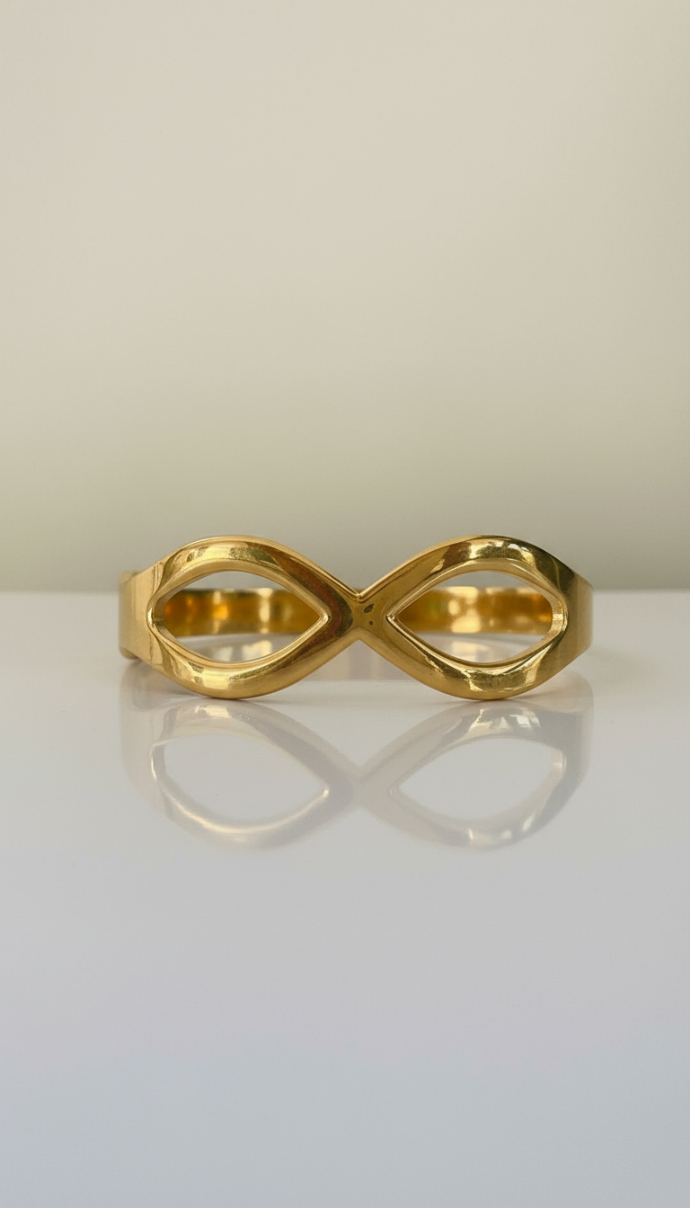 Golden Infinity Bracelet